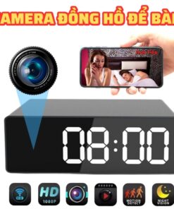 Camera ngụy trang đồng hồ để bàn T13pro