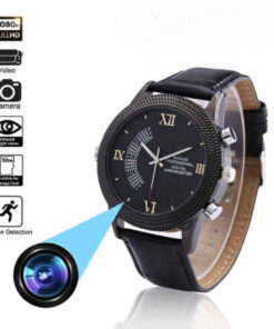 Camera Đồng Hồ Đeo Tay Dây Da S17 Bộ Nhớ 32GB