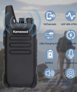 Bộ Đàm Kenwood TK-F6 8W - 16 Kênh - 2 Tay - Kèm Tai Nghe